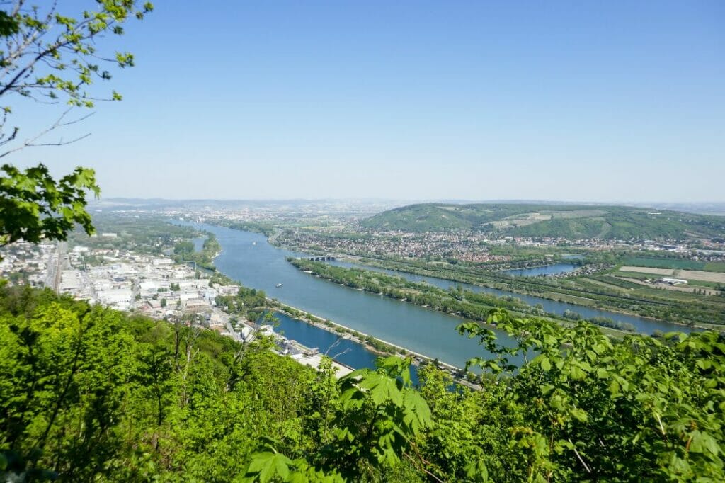 Vue depuis le Kahlenberg à Vienne