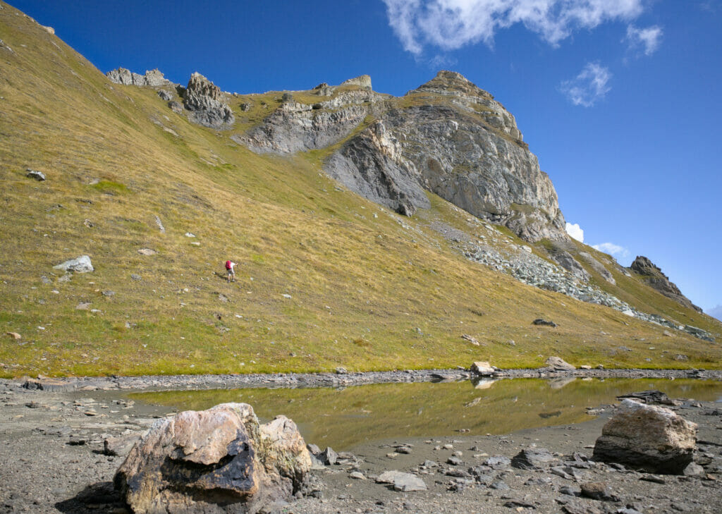 le petit lac au-dessous du Meidhorn