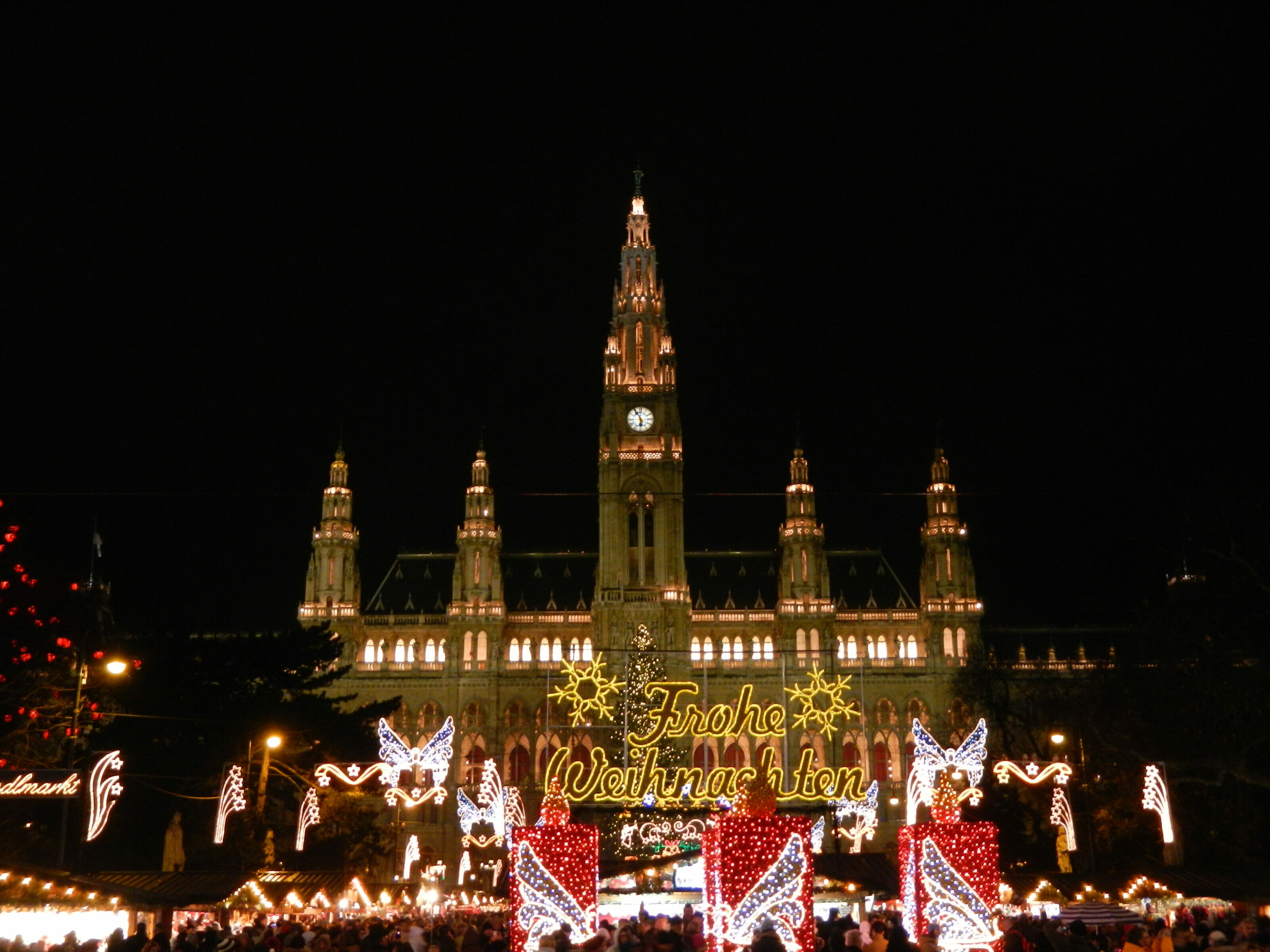 Marché de Noël de la Rathaus à Vienne