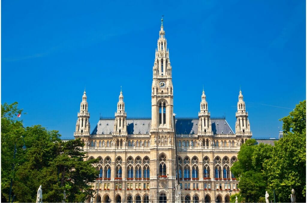 rathaus in Vienna, Austria