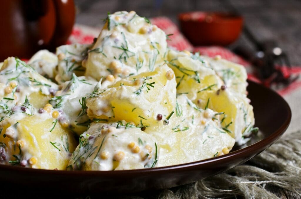 Un plat typique autrichien : la salade de pommes de terre, Autriche