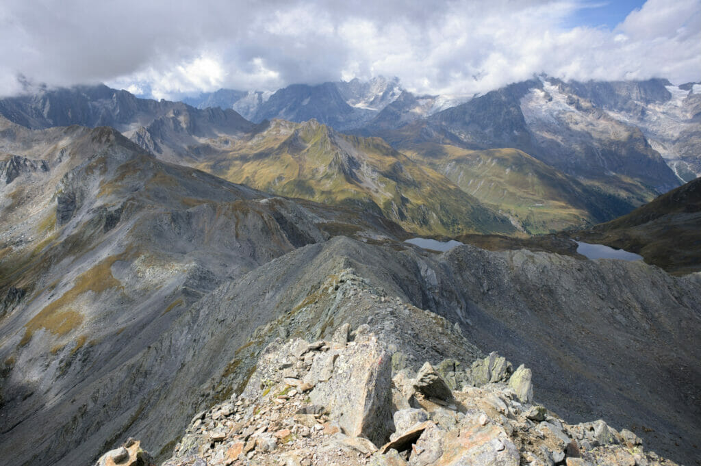 View from the Pointe de Drône