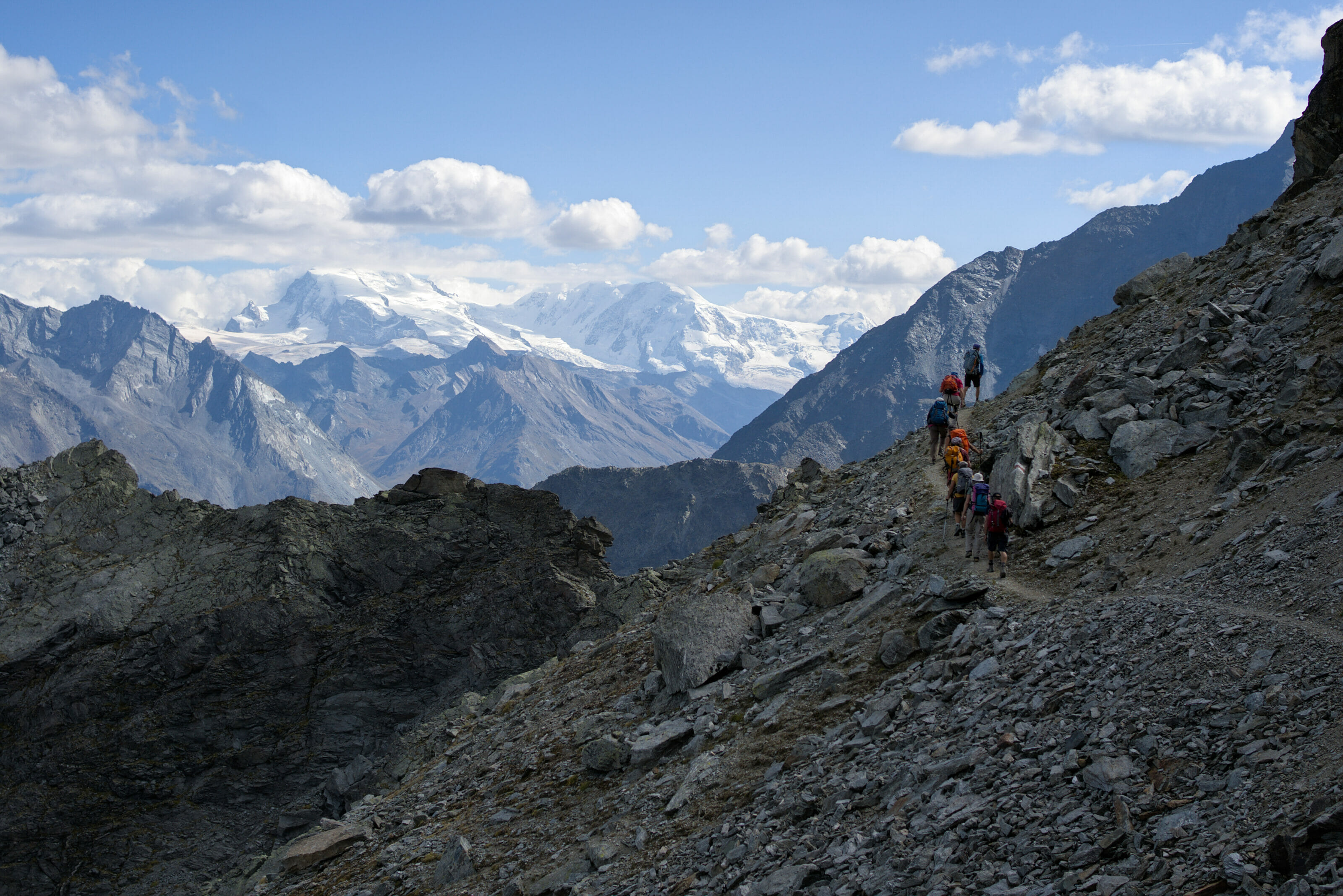 massif du Mont rose Topali