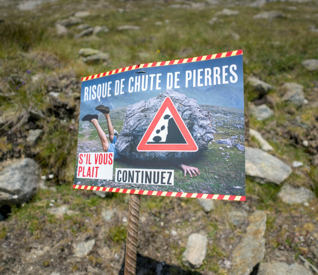 risque chute de pierre