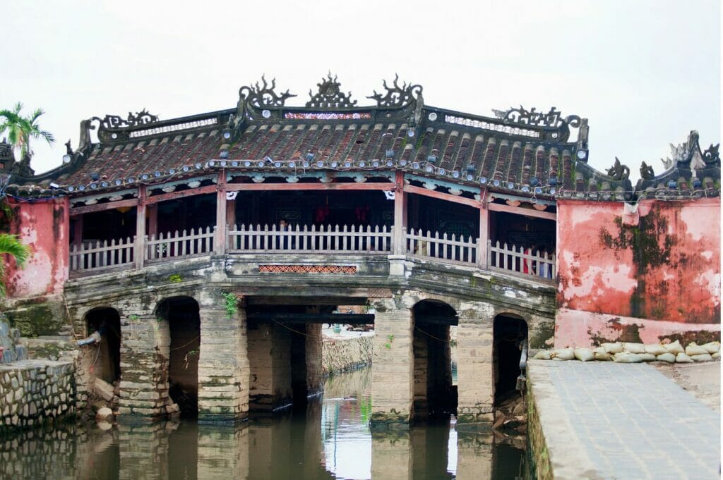pont japonais à Hoi An, Vietnam