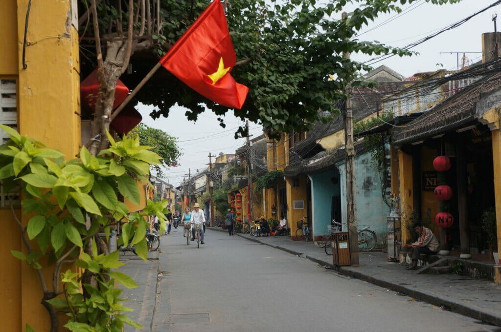 dans la vieille ville de Hoi An