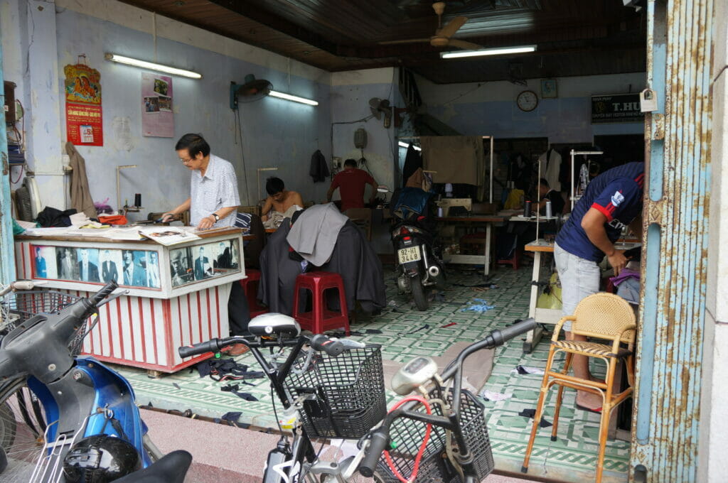 tailor in, Vietnam