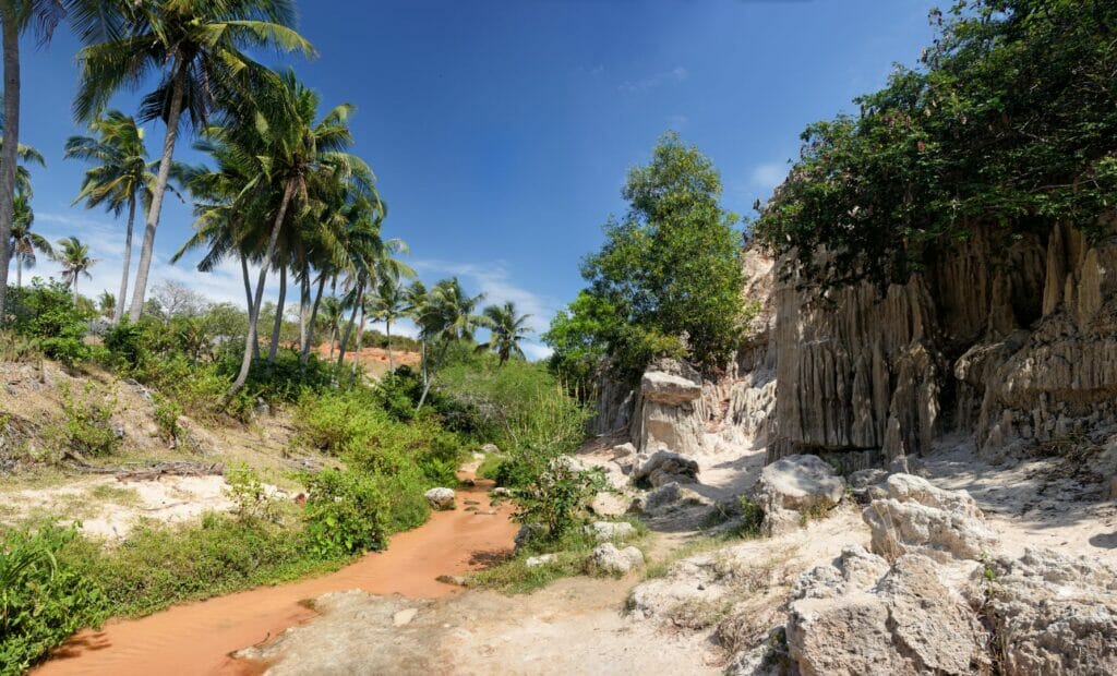 Le fairy stream à Mui Ne au Vietnam