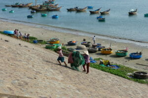 le port de pêche à Mui Ne