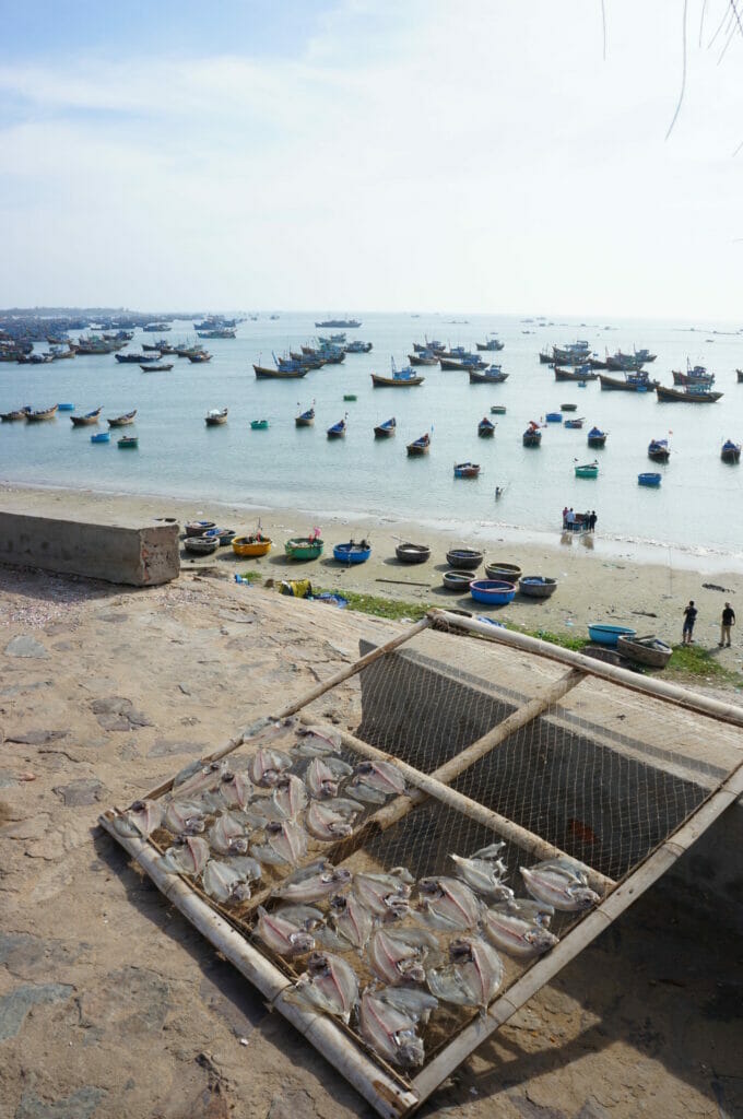 le port de pêche à Mui Ne