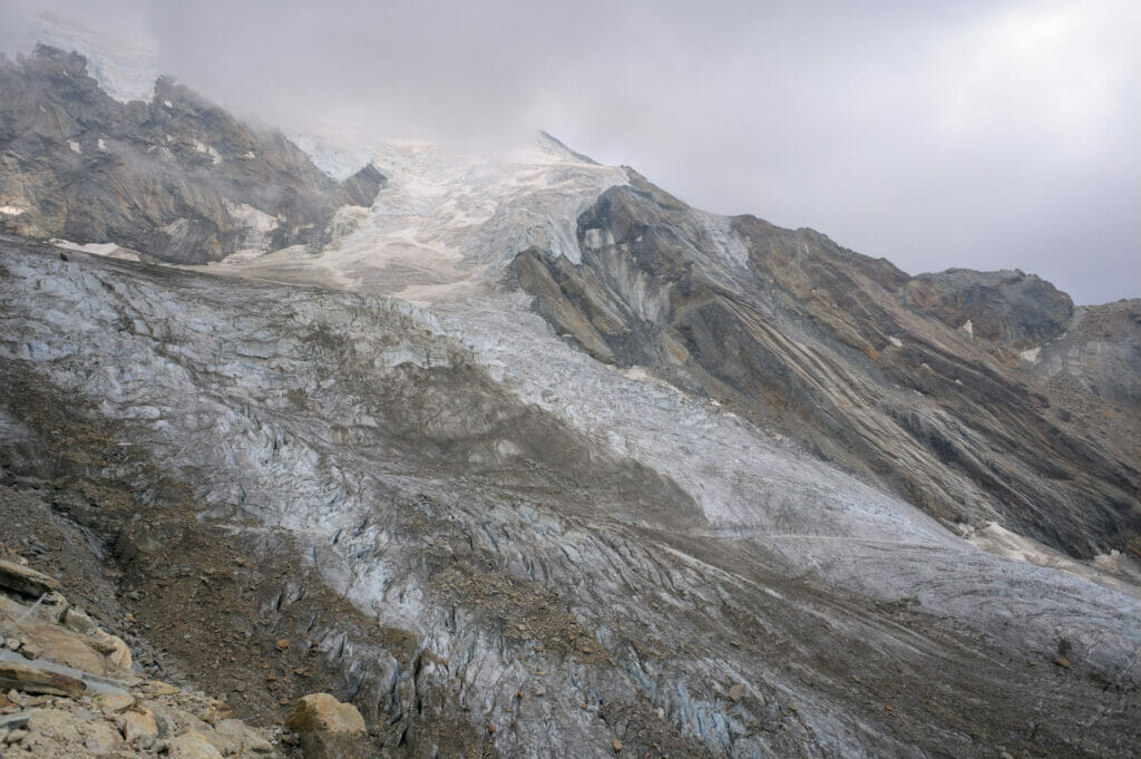 glacier de trift