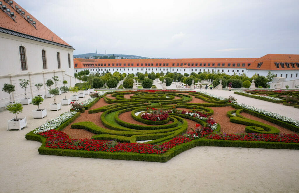 jardin château bratislava