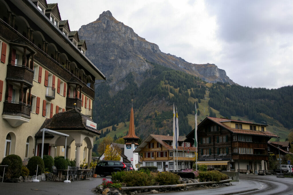 the Kandersteg village