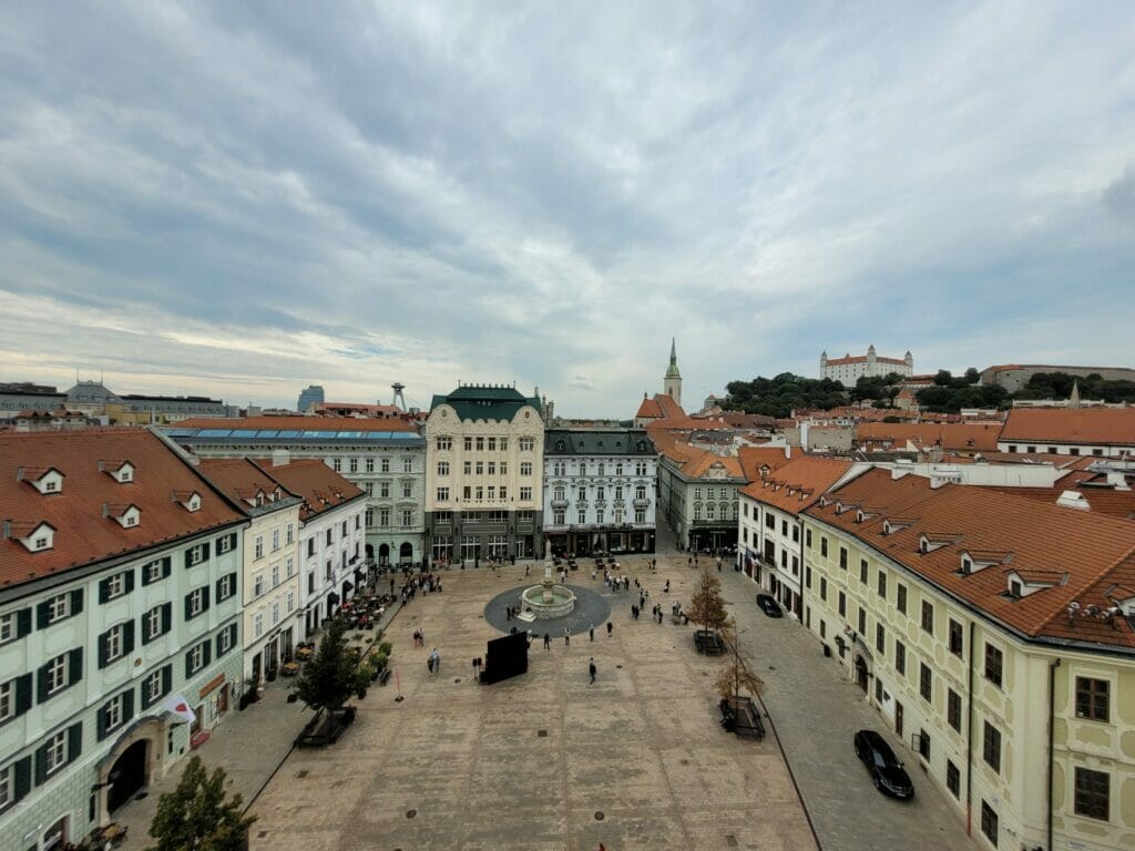 vue musée d'histoire bratislava