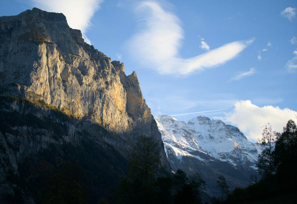 fin de journée lauterbrunnen