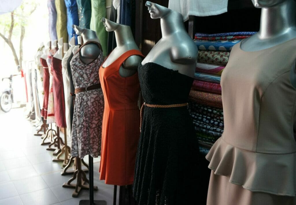 tailor-made dresses in Vietnam