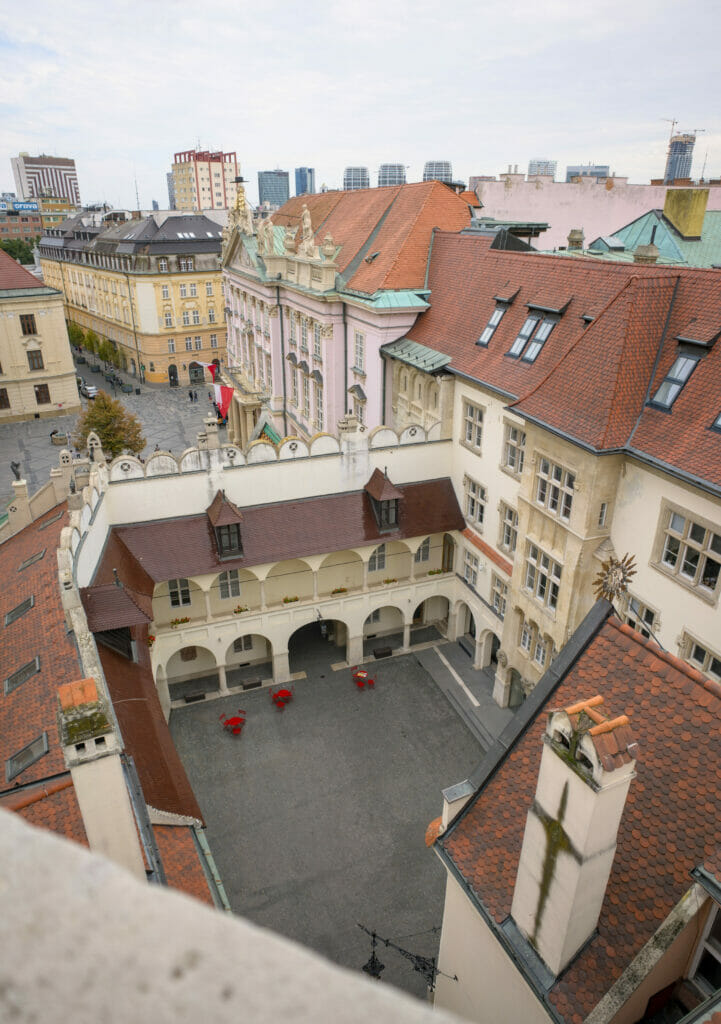 vue musée d'histoire bratislava