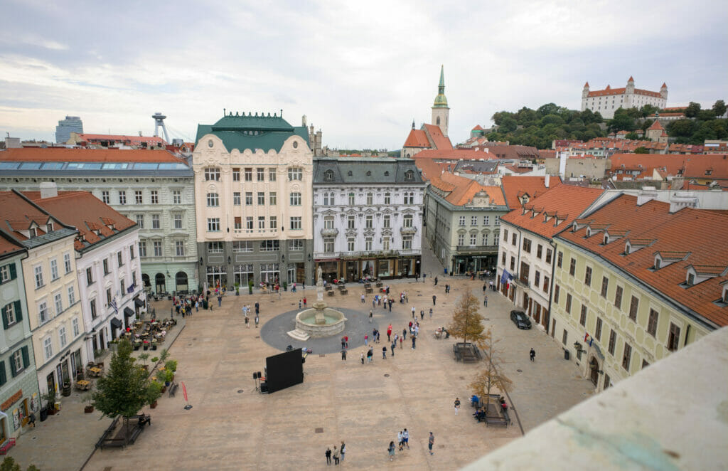 vue musée d'histoire bratislava