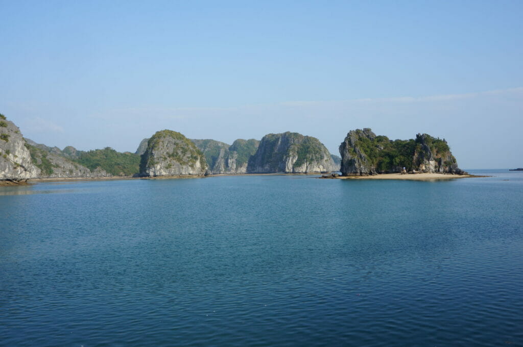 Baie de Cat Ba au Vietnam