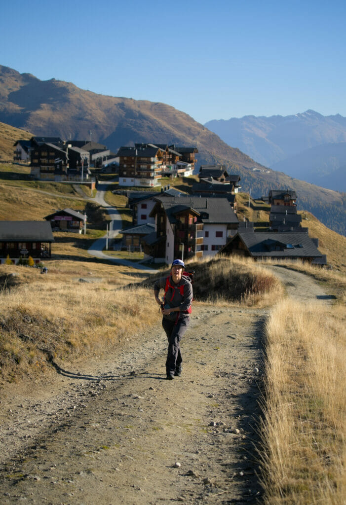 rando depuis Fiescheralp vers le glacier d'Aletsch