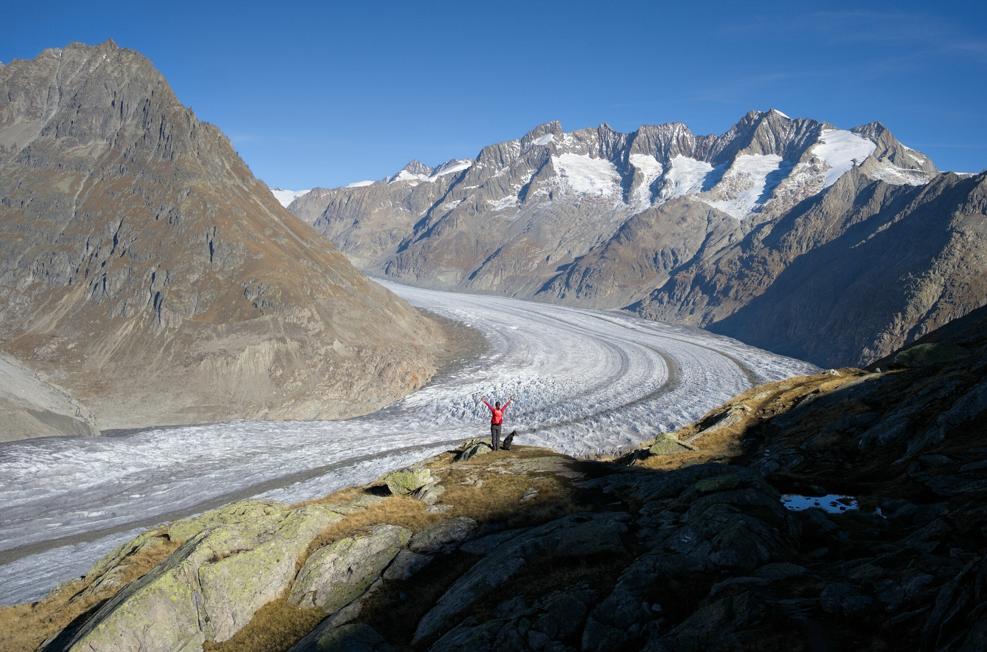 incroyable glacier d'Aletsch