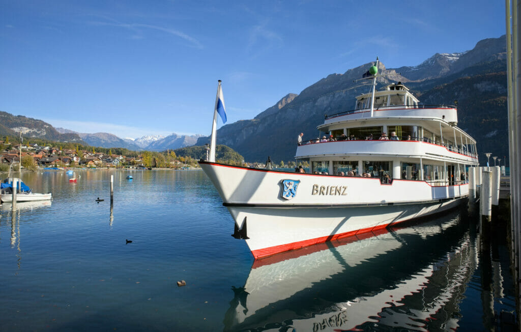 bateau lac brienz