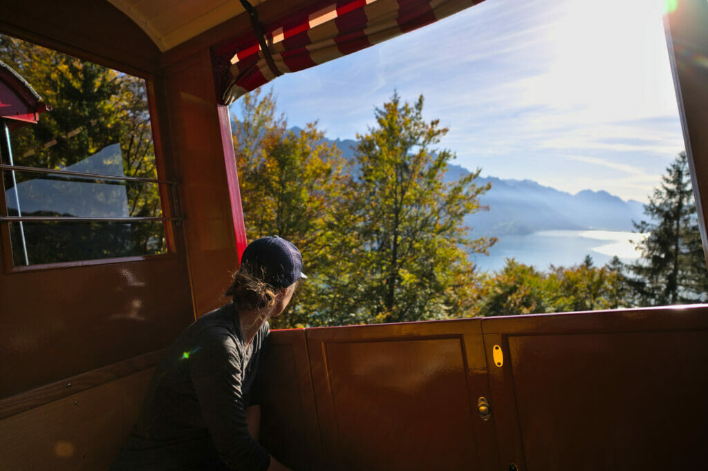 fenêtre train rothorn