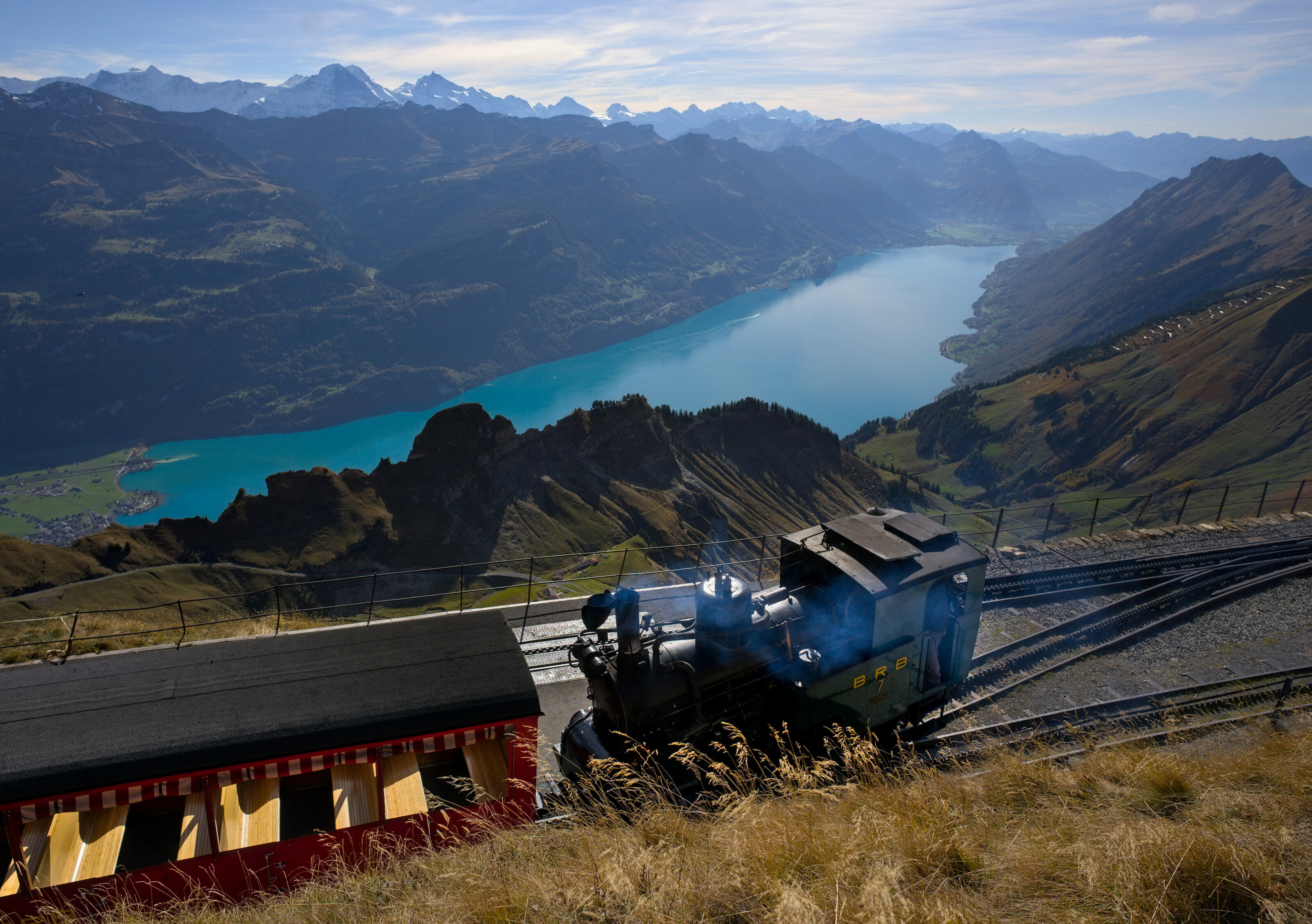 départ train brienzer Rothorn