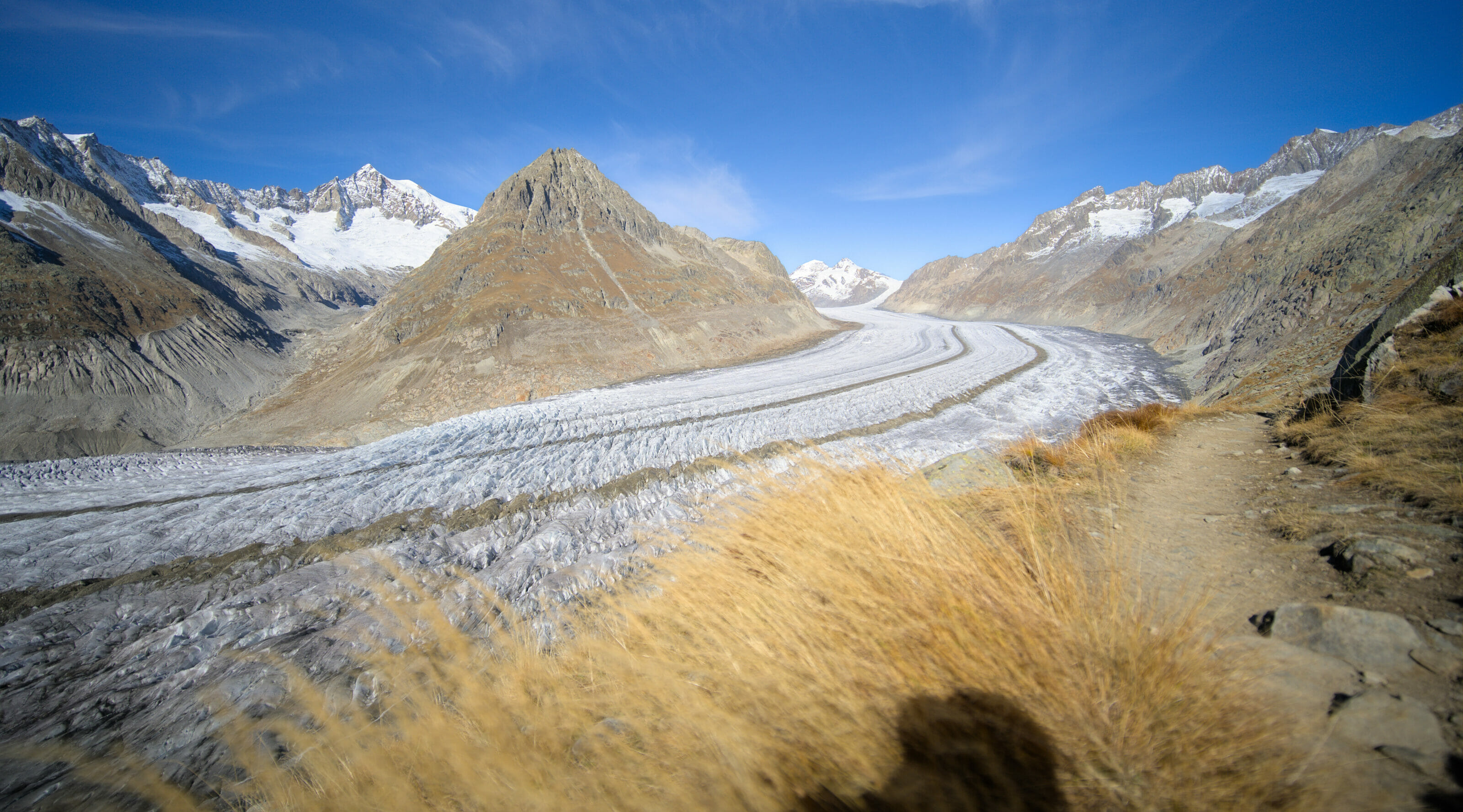 le glacier d'Aletsch en Valais, Suisse