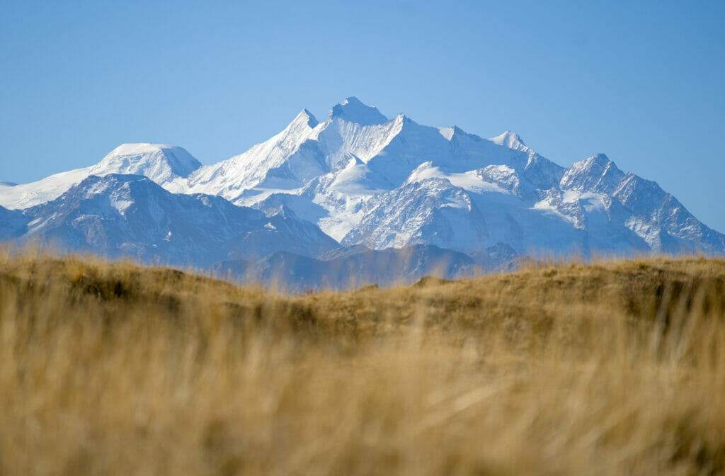 le magnifique massif des Mischabels