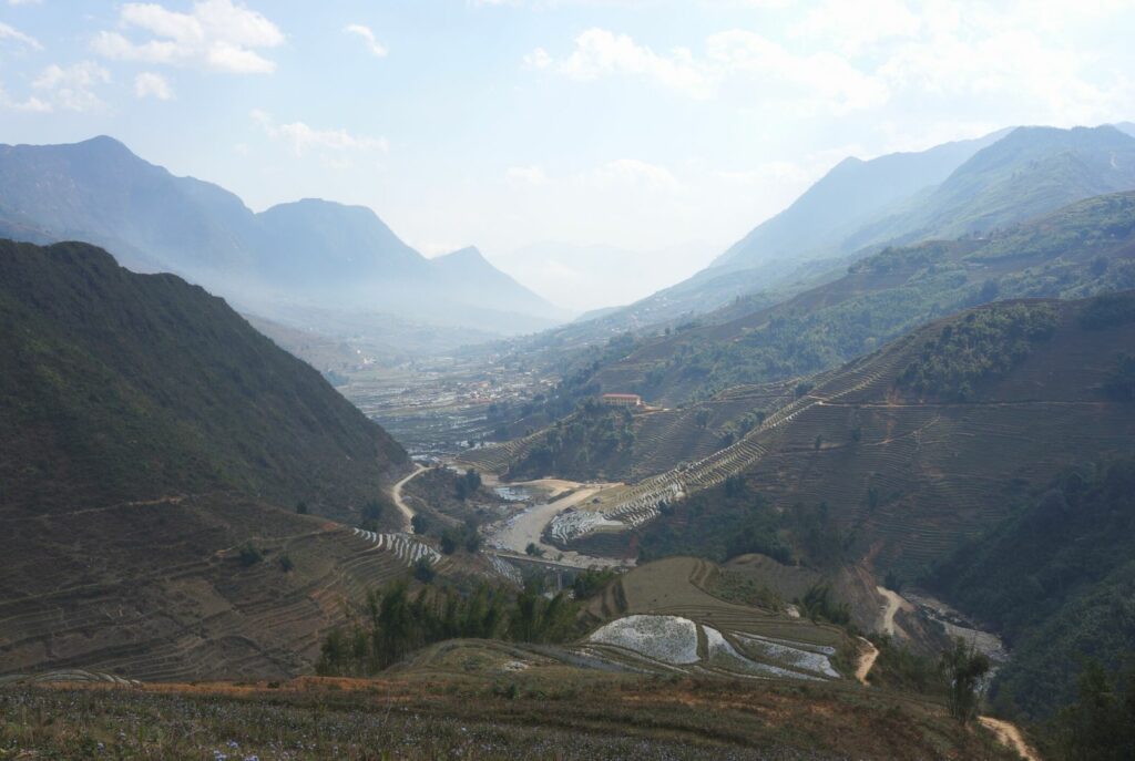 les rizières à sapa au Vietnam