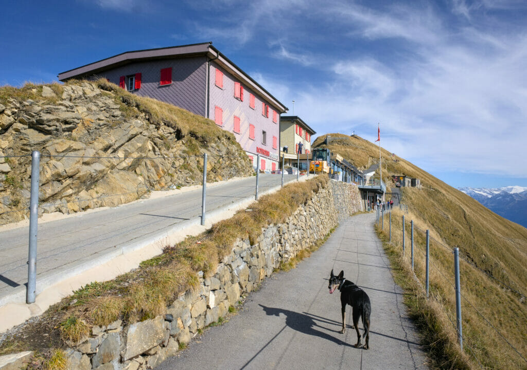 montée sommet rothorn