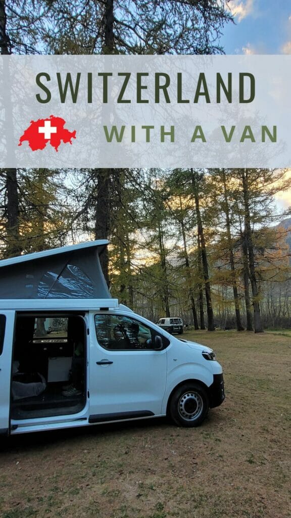 switzerland with a van