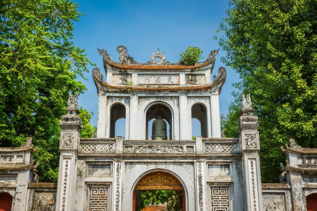 temple de la littérature à Hanoi, Vietnam