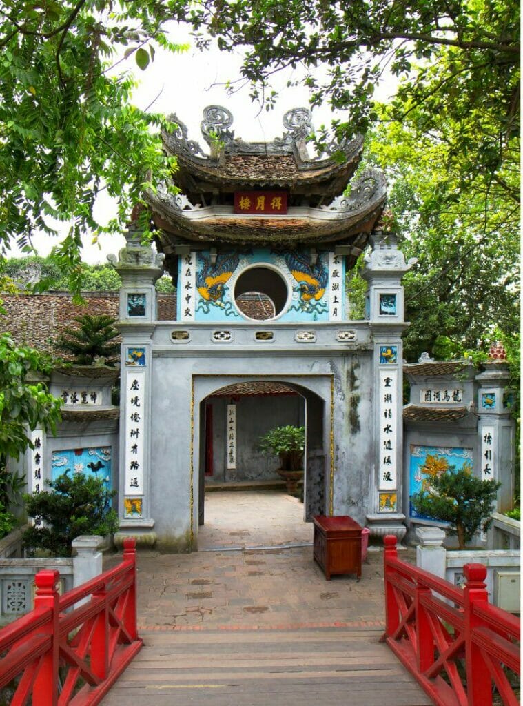 temple Ngoc Son à Hanoi, Vietnam