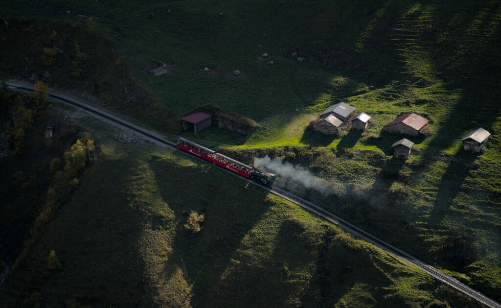 train à vapeur brienz