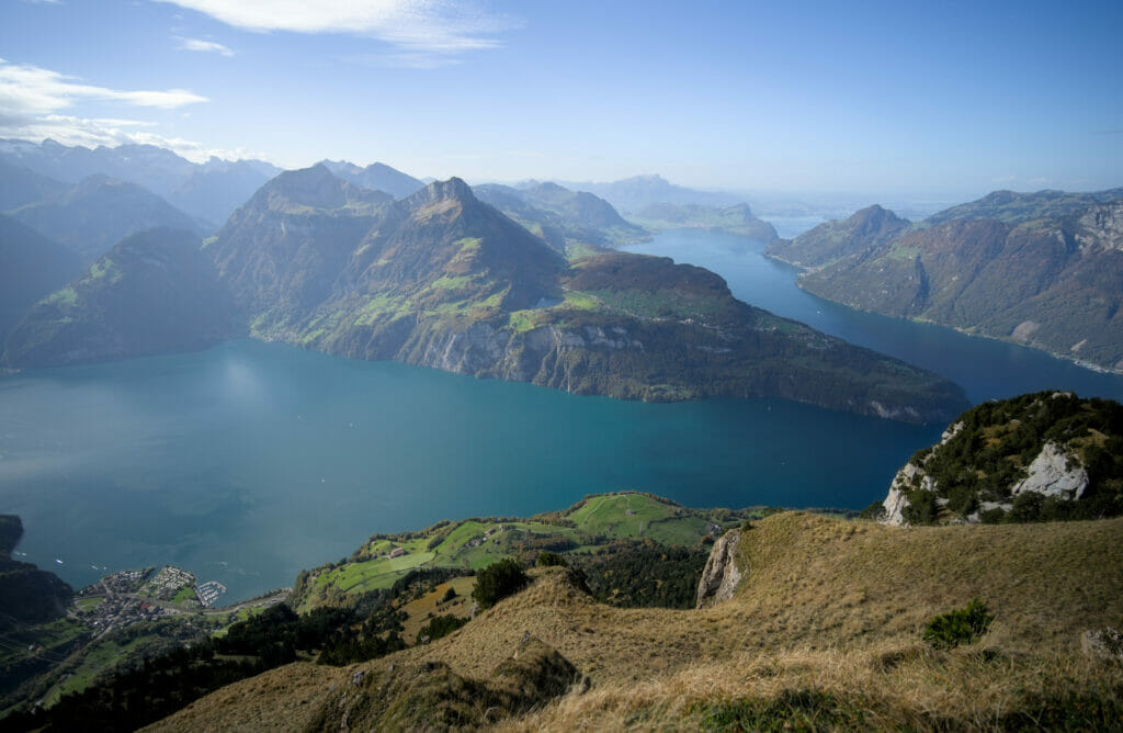 vue lac des 4 cantons