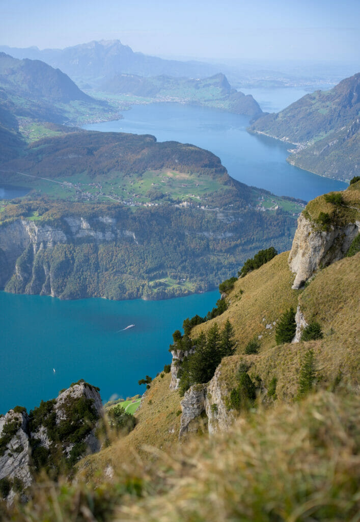 vue sur le lac des 4 cantons