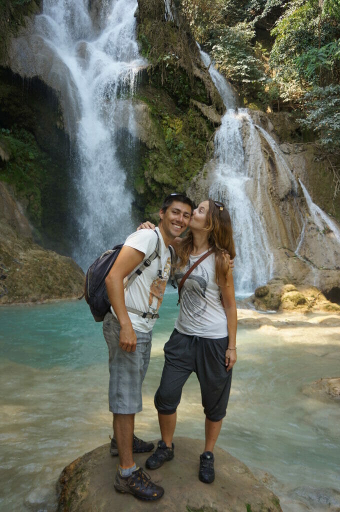 les chutes Kuang Si au Laos