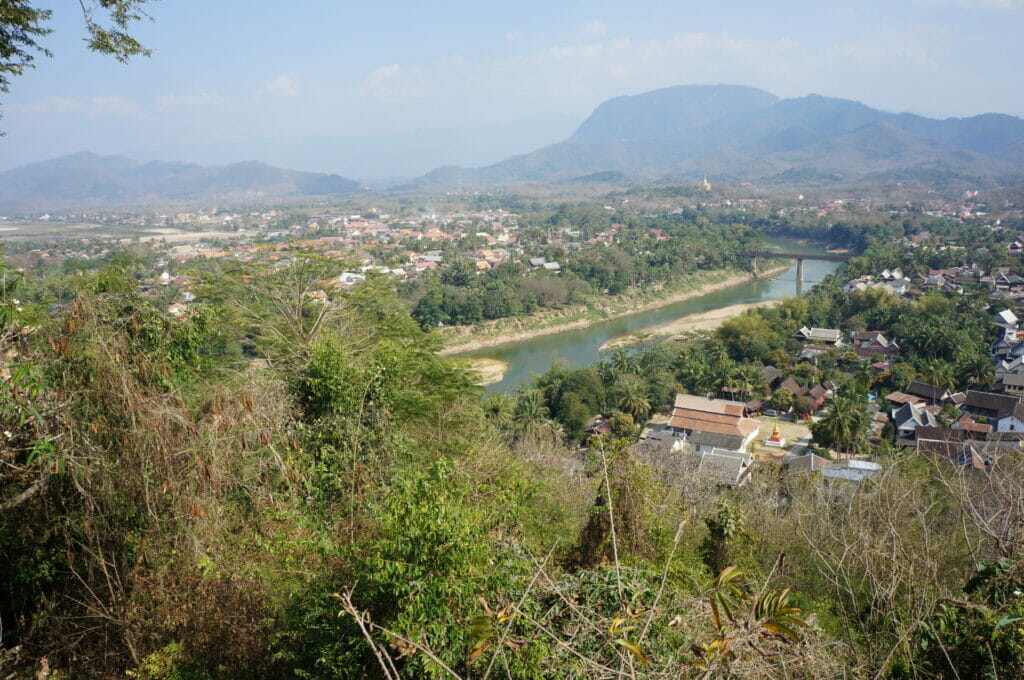 le mont phousi à Luang Prabang, Laos