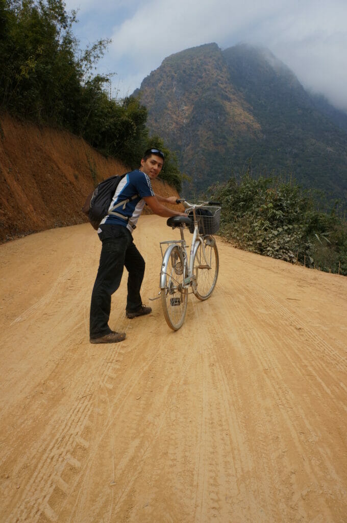 louer un vélo à nong khiaw