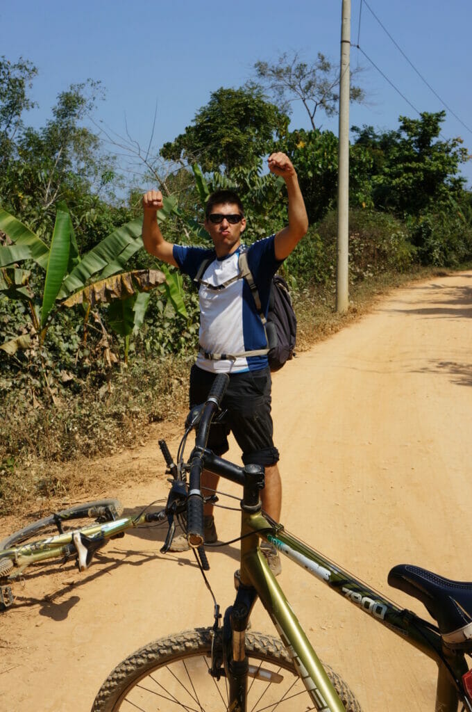 louer un vélo à nong khiaw