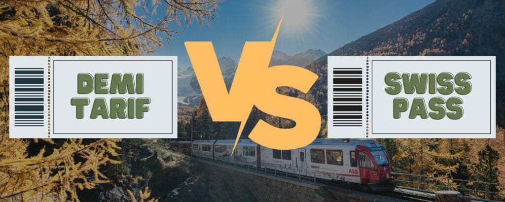 demi tarif vs swiss pass