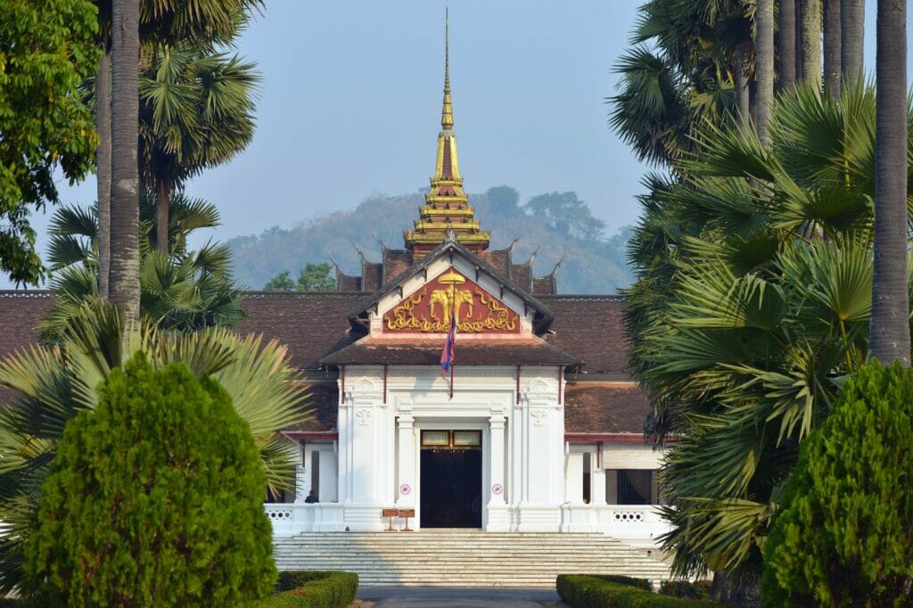 royal palace in Luang Prabang