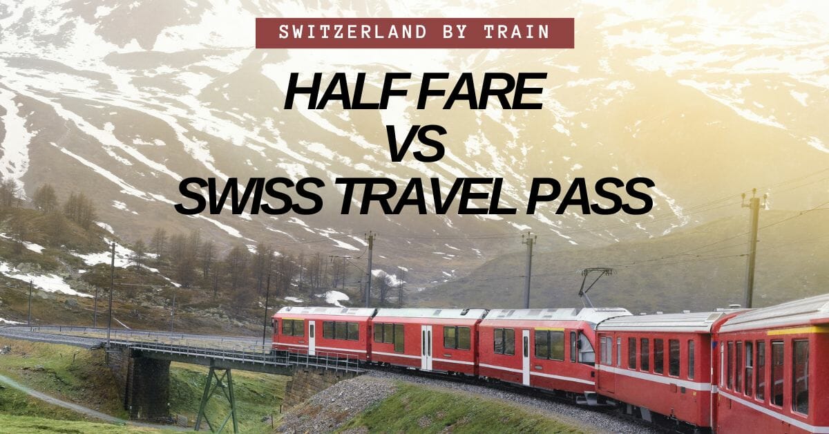 swiss rail half fare travel card