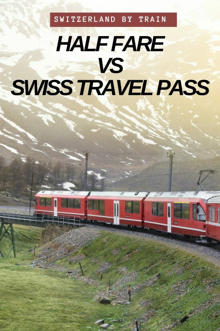 Swiss Travel Pass vs. the HalfFare Card Swiss Travel Pass vs. the HalfFare Card