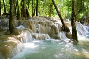 Les cascades Tat Sae au Laos