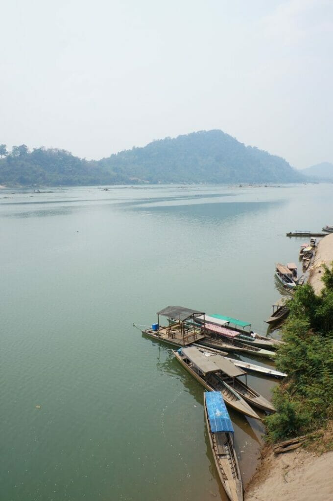 le Mékong dans les 4000 îles à Si Phan Don au sud du Laos