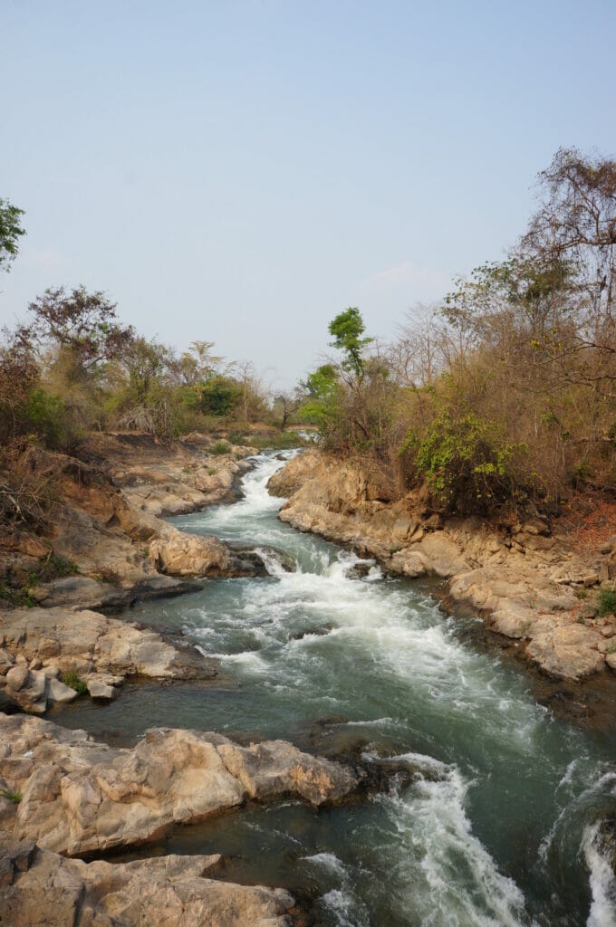 les chutes Khon pa soy aux 4000 îles. Laos