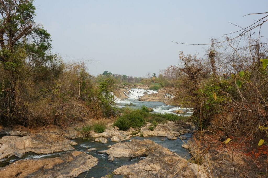 les chutes Khon pa soy aux 4000 îles. Laos